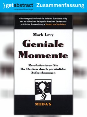 cover image of Geniale Momente (Zusammenfassung)
